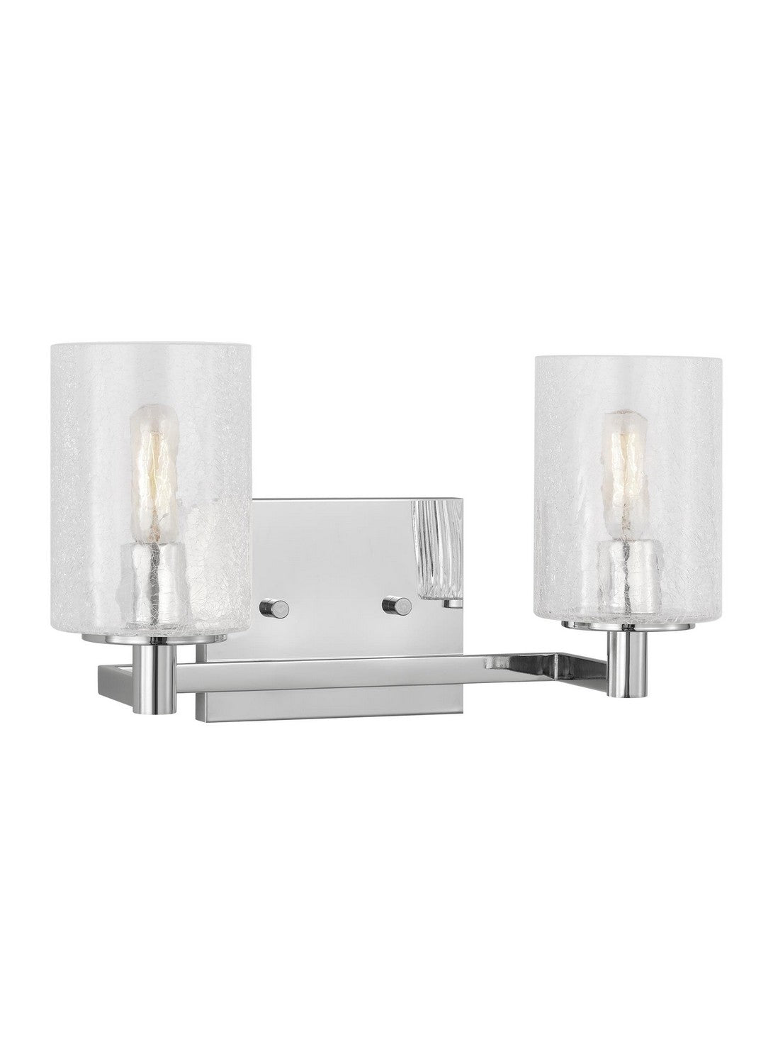 Parker Two Light Wall / Bath in Chrome