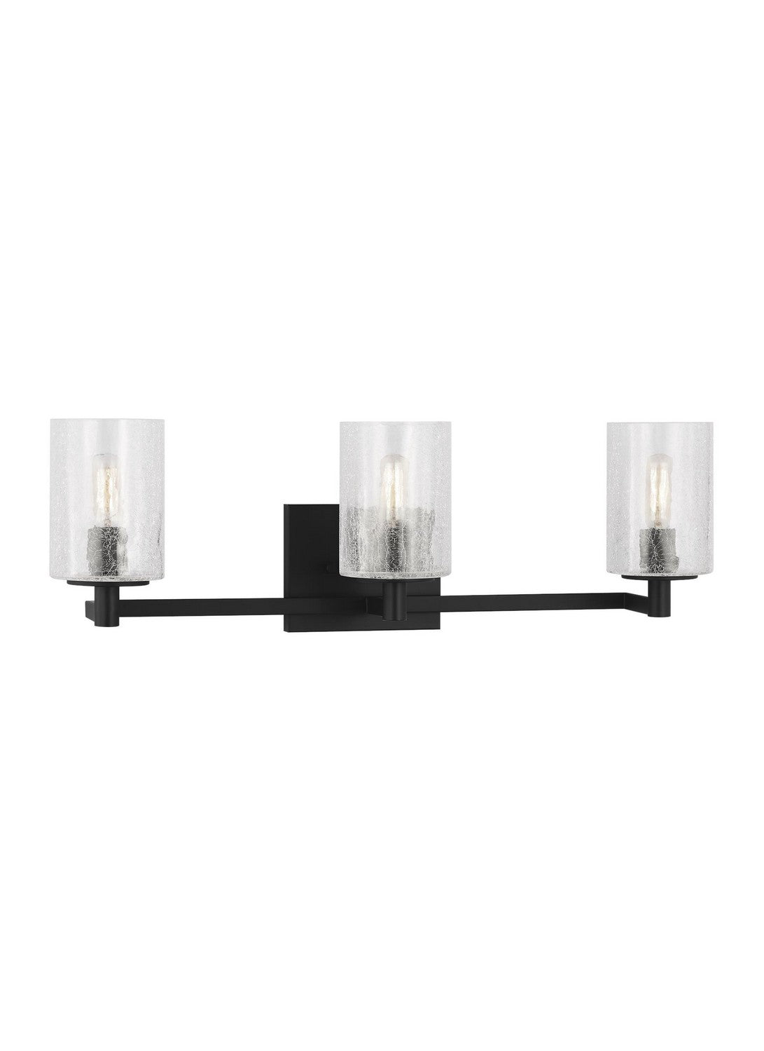 Parker Three Light Wall / Bath in Midnight Black