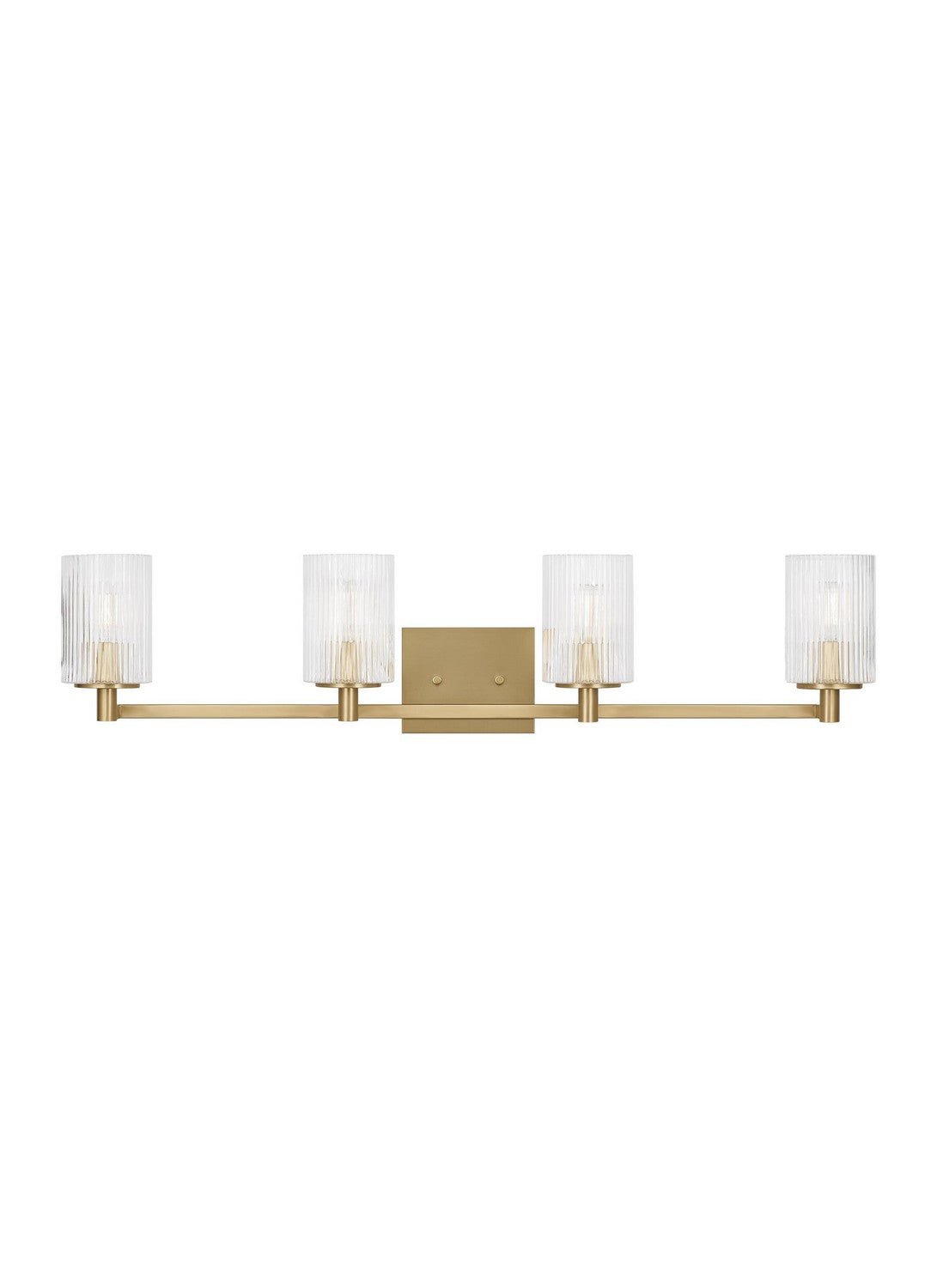 Lando Four Light Wall / Bath in Satin Brass