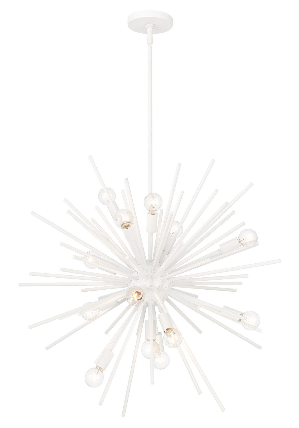 Bessel 15 Light Pendant in Sand White