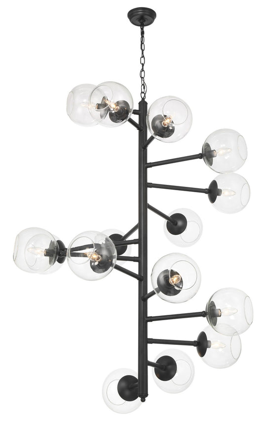 Millikan 15 Light Pendant in Coal
