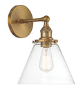 Barwell One Light Bath Vanity in Oxidized Aged Brass