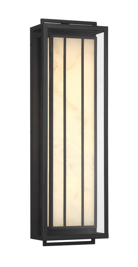 Eastly LED Outdoor Wall Mount in Sand Coal Black