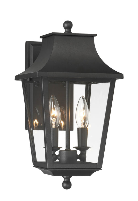 Altimeter Two Light Outdoor Wall Mount in Sand Coal