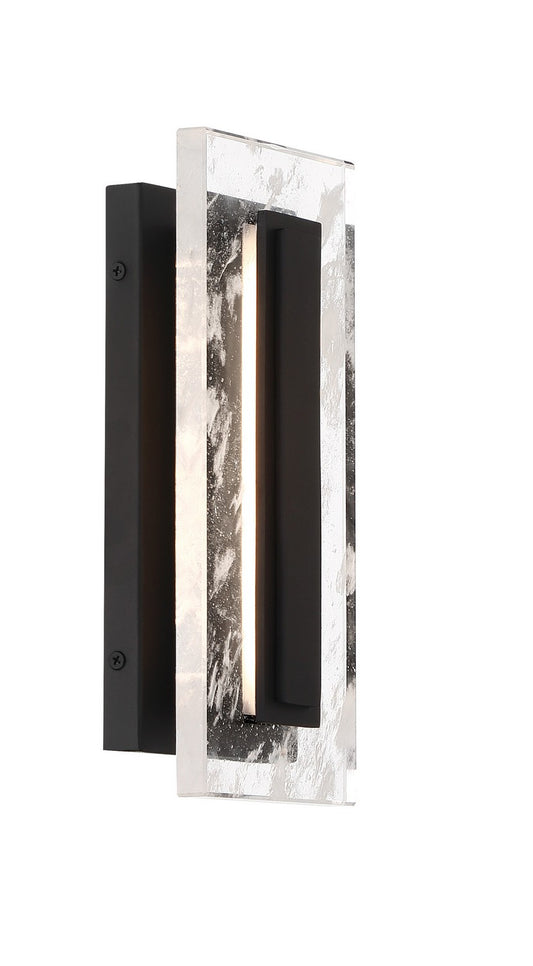Temecula LED Outdoor Wall Mount in Sand Coal Black