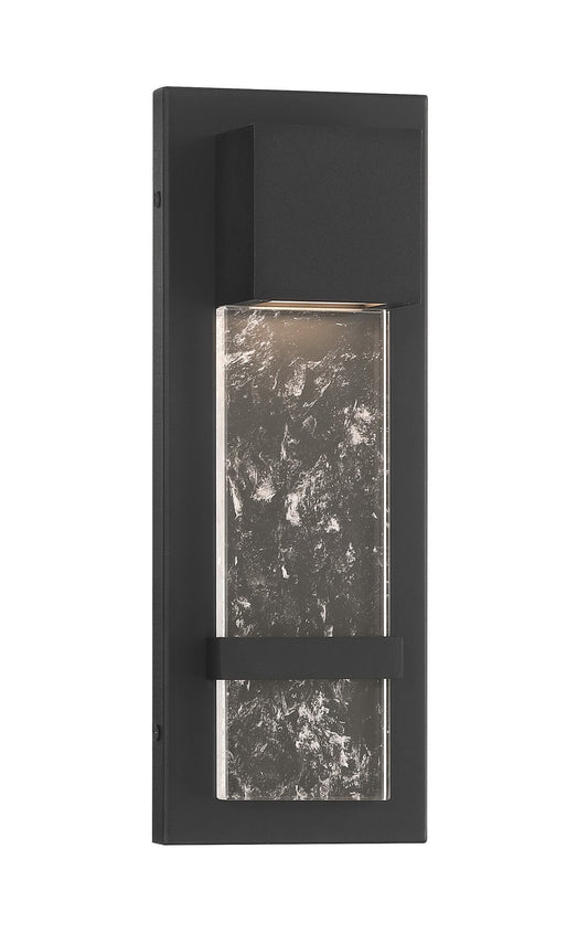 Sol LED Outdoor Wall Mount in Sand Coal Black