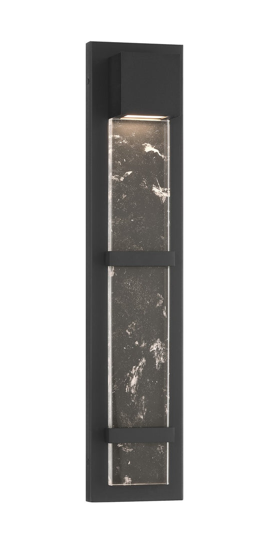Sol LED Outdoor Wall Mount in Sand Coal Black