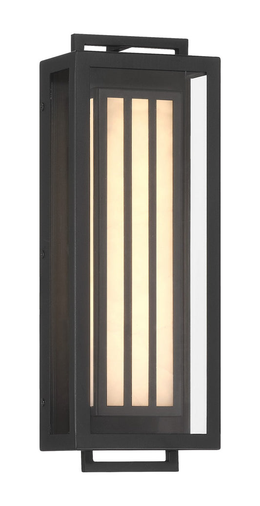 Eastly LED Outdoor Wall Mount in Sand Coal Black
