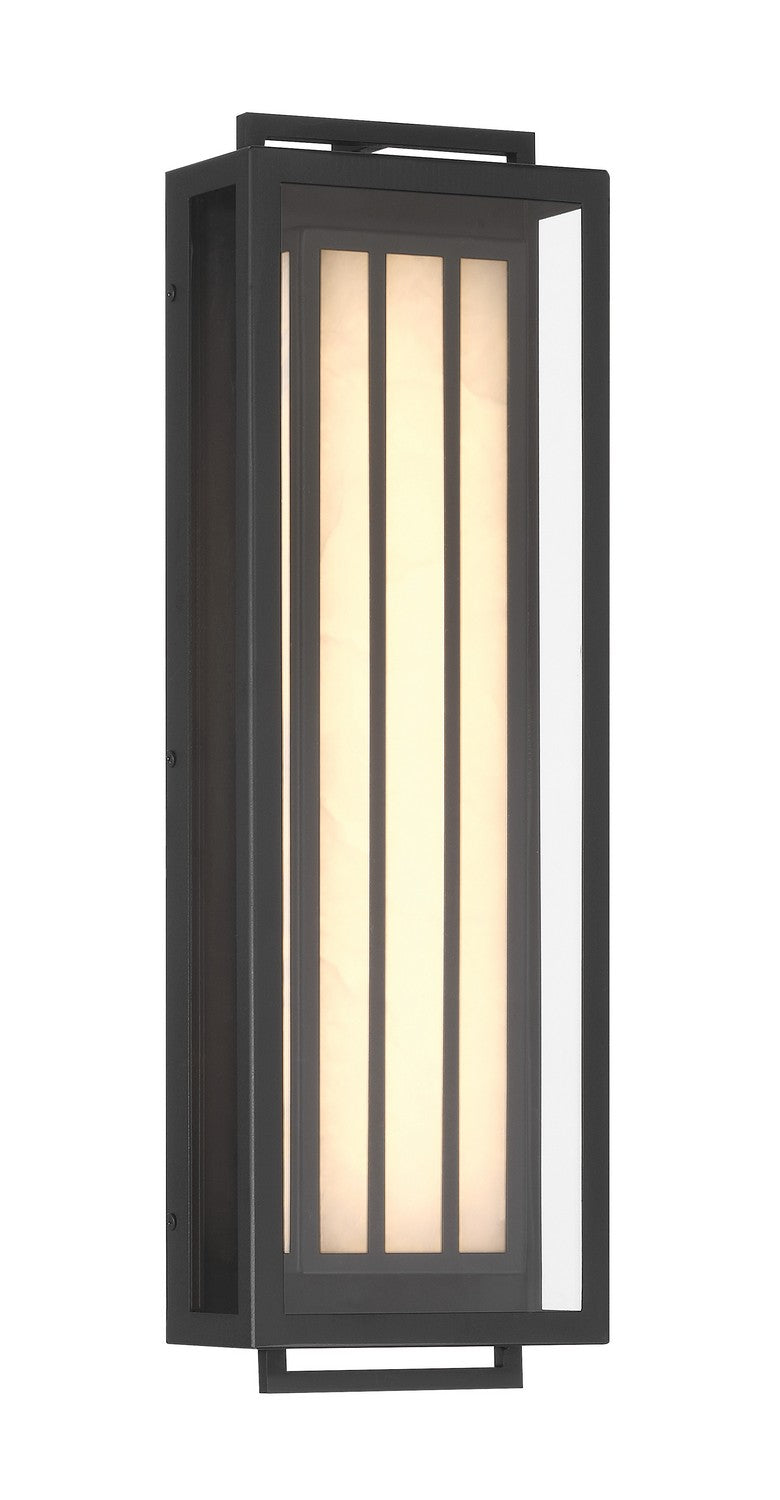 Eastly LED Outdoor Wall Mount in Sand Coal Black