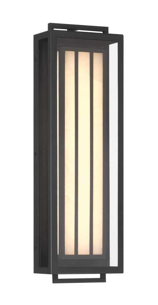Eastly LED Outdoor Wall Mount in Sand Coal Black