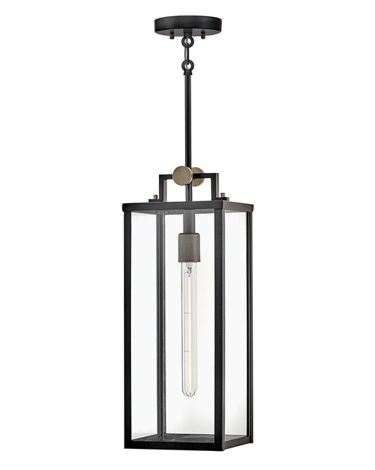 Catalina LED Hanging Lantern in Black