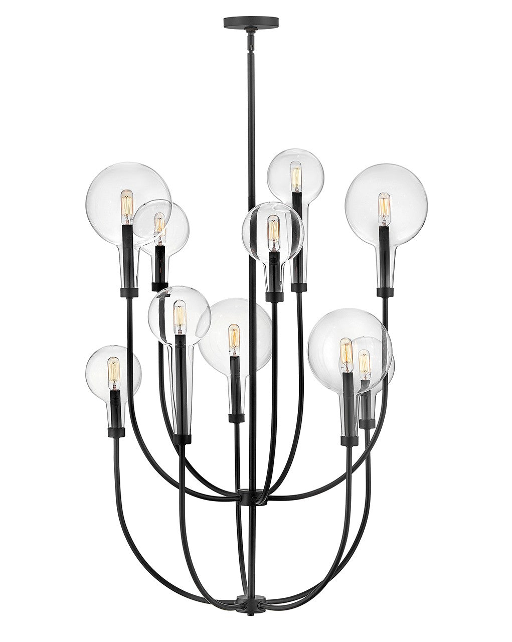 Alchemy LED Chandelier in Black