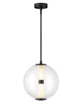 Elin LED Pendant in Black
