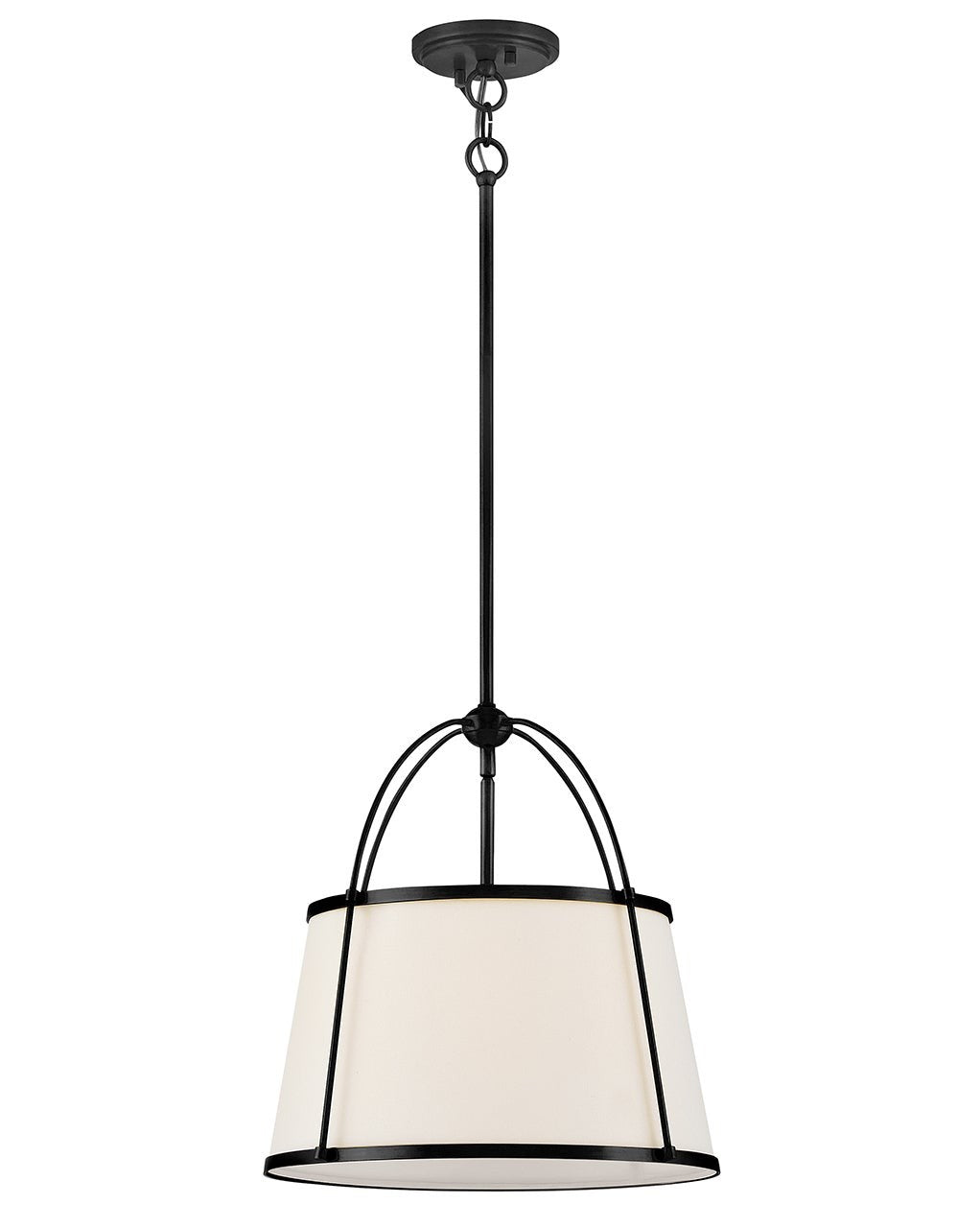 Clarke LED Pendant in Black