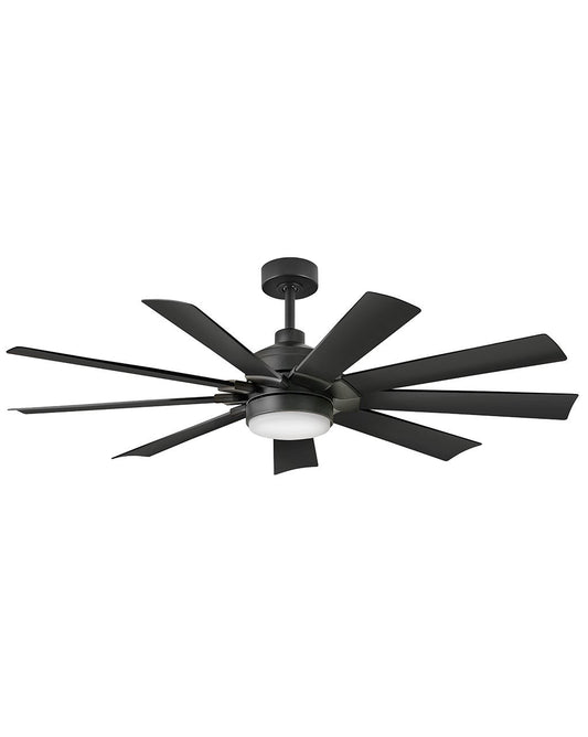 Turbine 60"Ceiling Fan in Matte Black