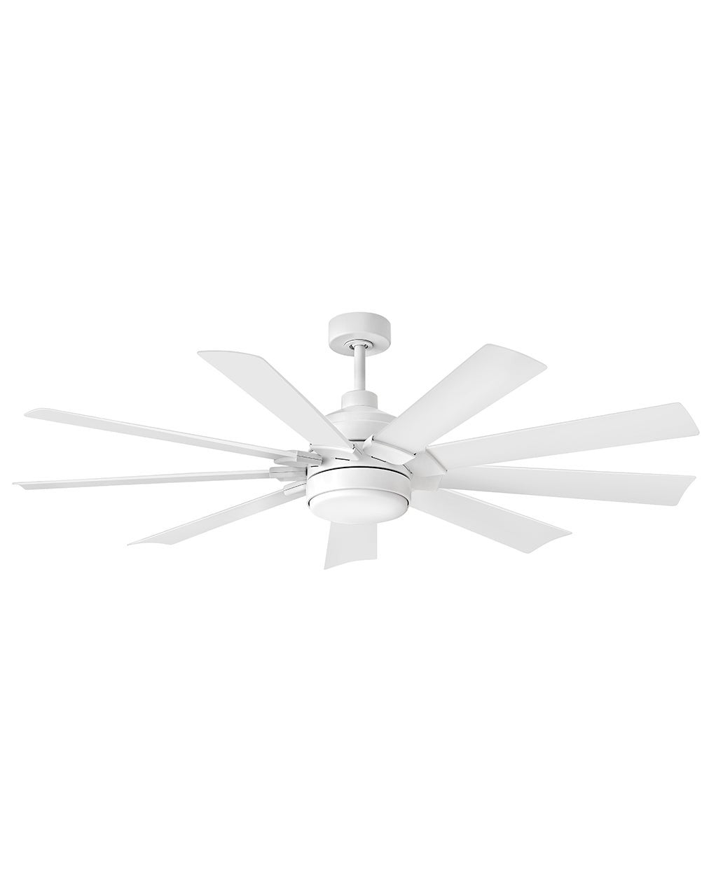 Turbine 60"Ceiling Fan in Chalk White