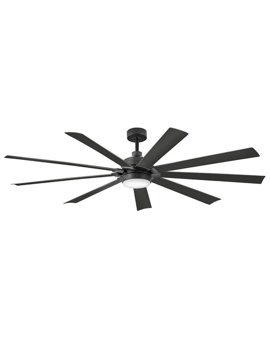 Turbine 80"Ceiling Fan in Matte Black