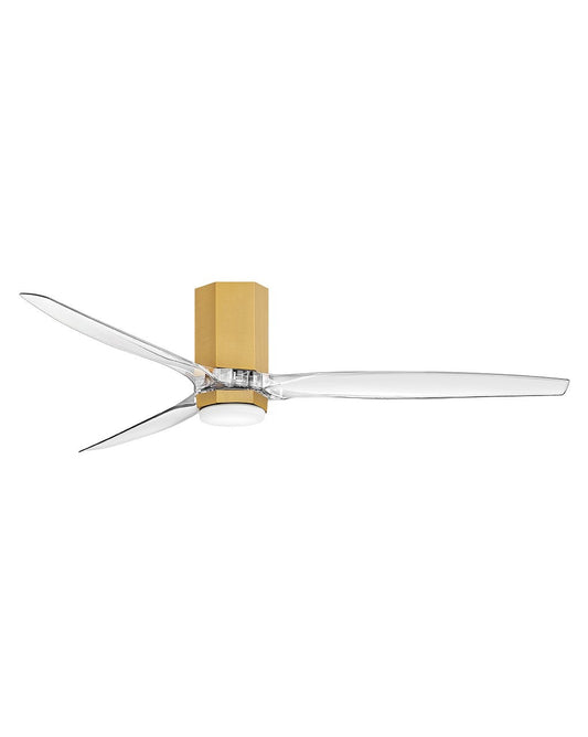 Facet 60"Ceiling Fan in Heritage Brass