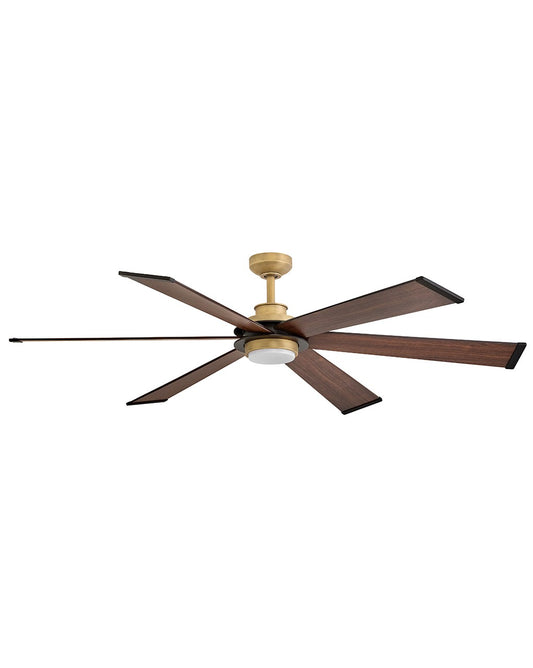 Andros 64"Ceiling Fan in Heritage Brass