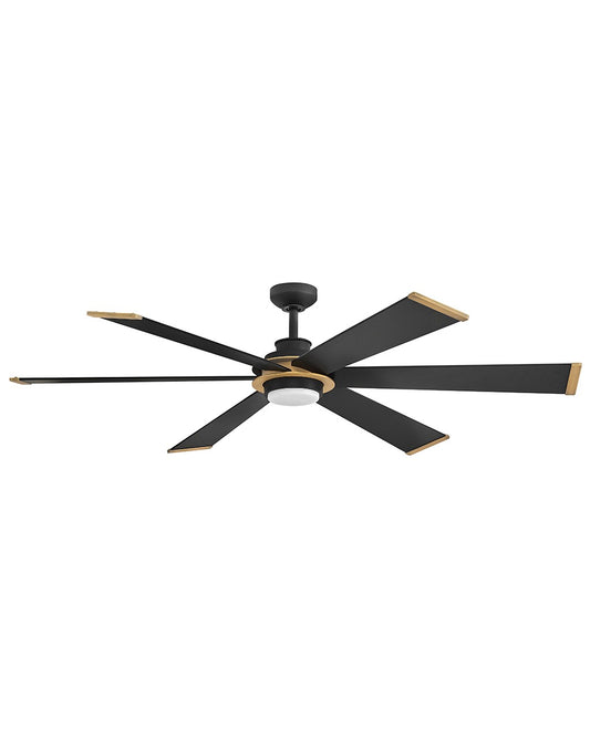 Andros 64"Ceiling Fan in Matte Black