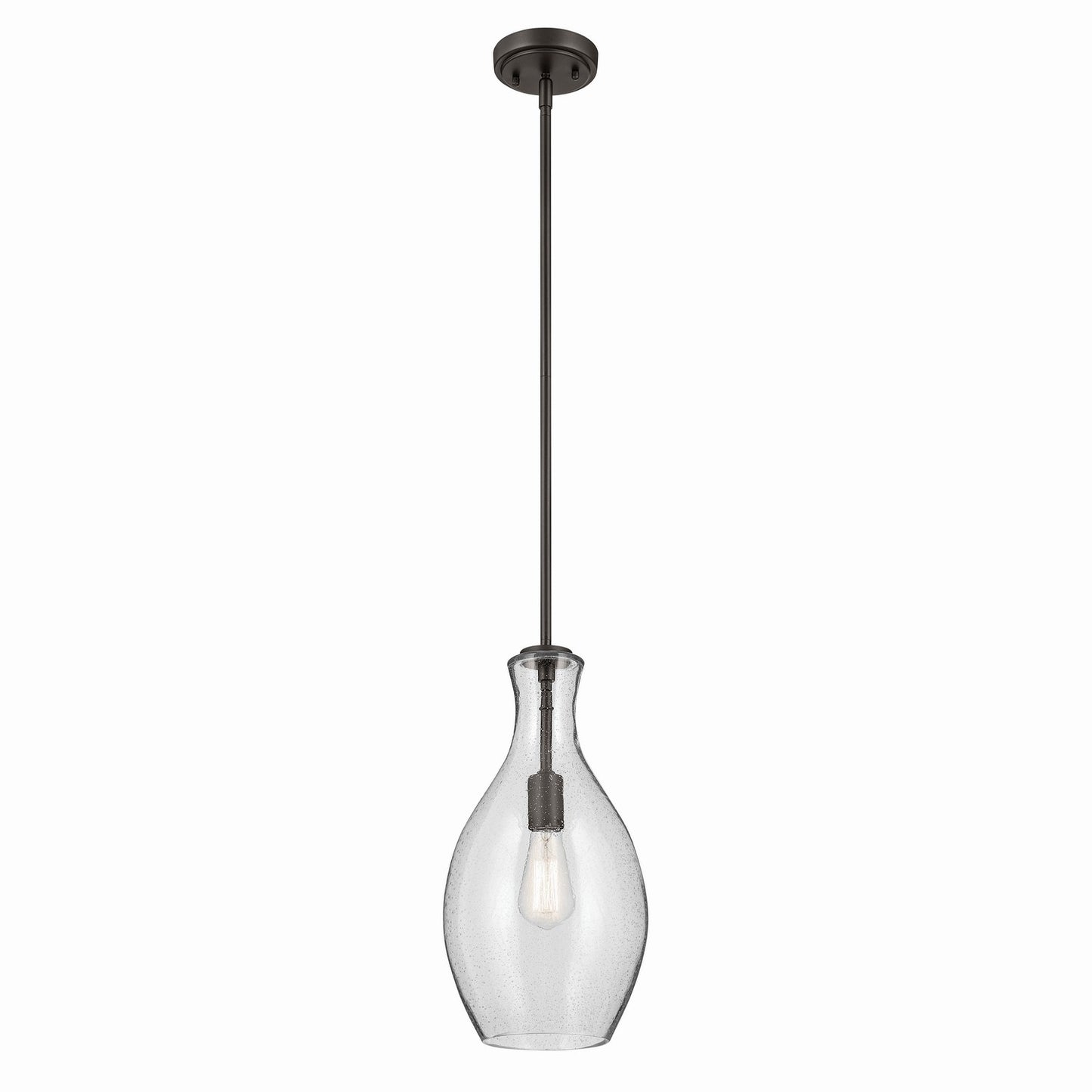 Everly One Light Pendant in Olde Bronze