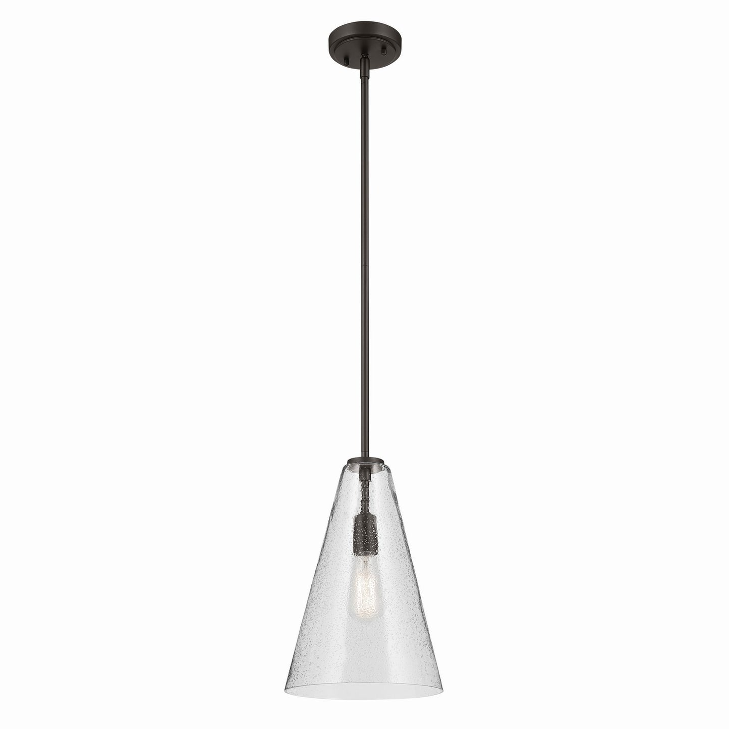 Everly One Light Pendant in Olde Bronze