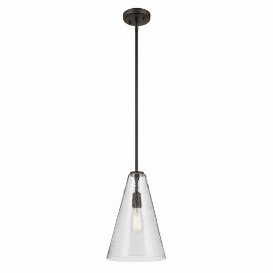 Everly One Light Pendant in Olde Bronze