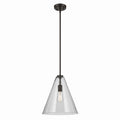 Everly One Light Pendant in Olde Bronze