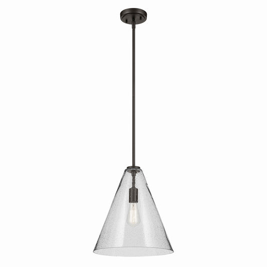 Everly One Light Pendant in Olde Bronze