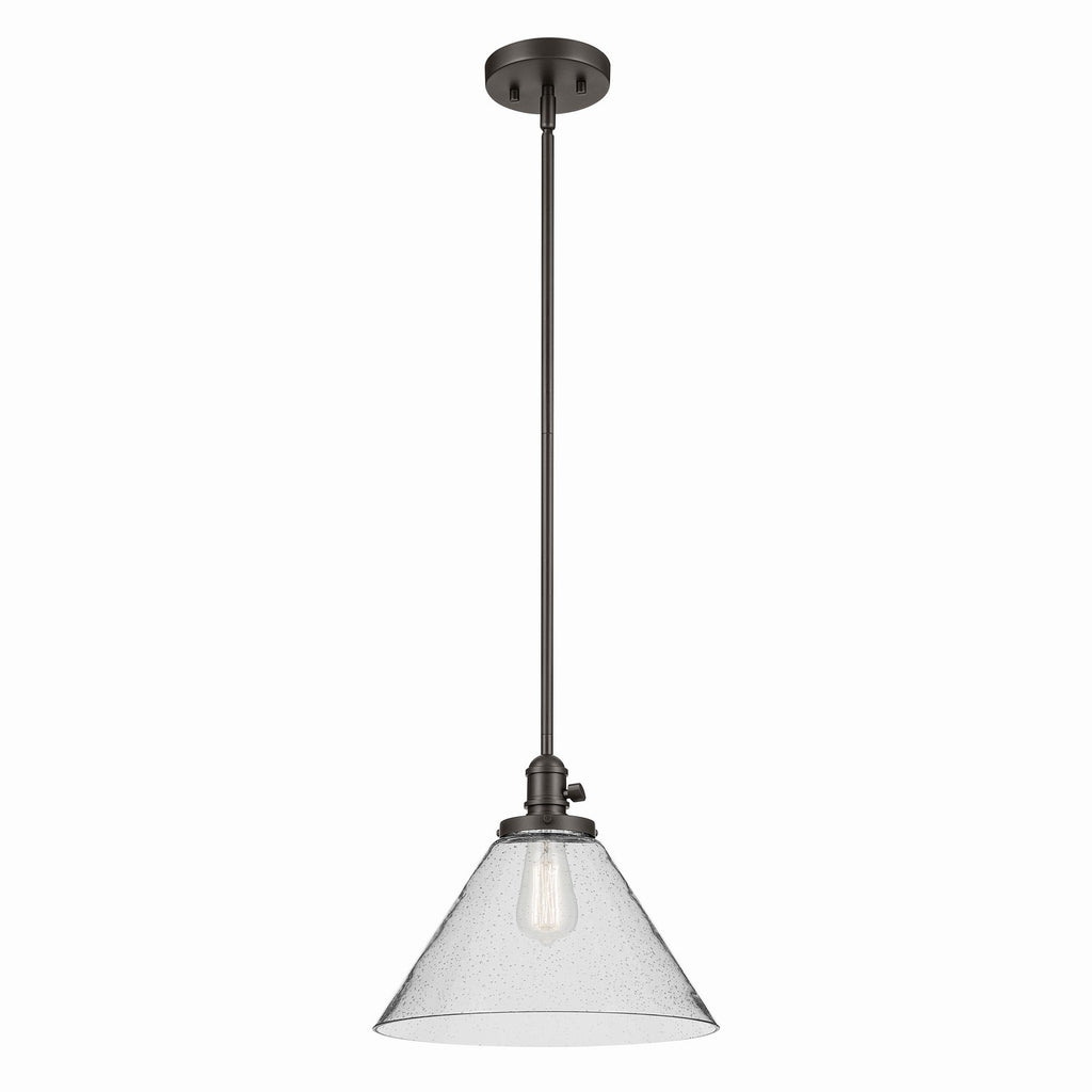 Avery One Light Pendant in Olde Bronze