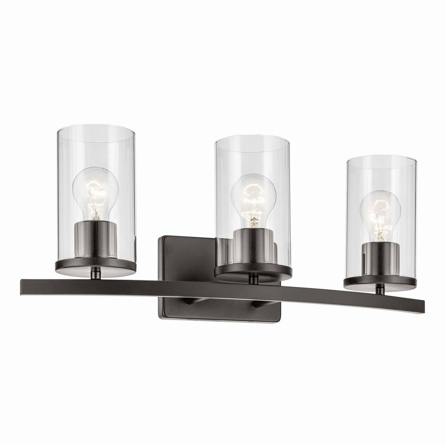 Crosby Three Light Bath in Olde Bronze