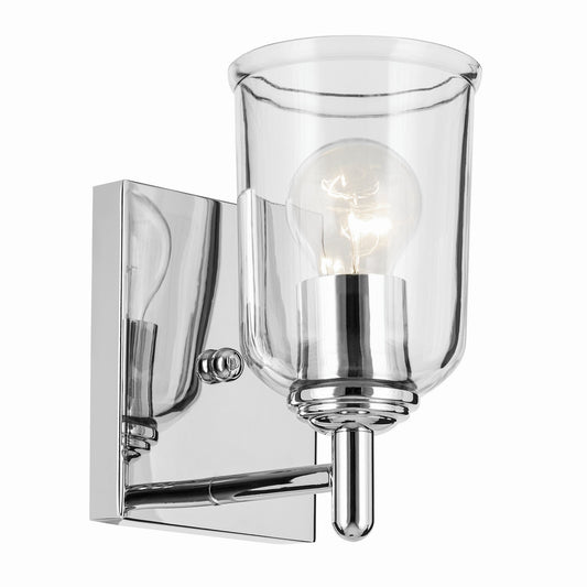 Shailene One Light Wall Sconce in Chrome