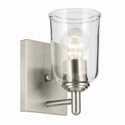 Shailene One Light Wall Sconce in Brushed Nickel