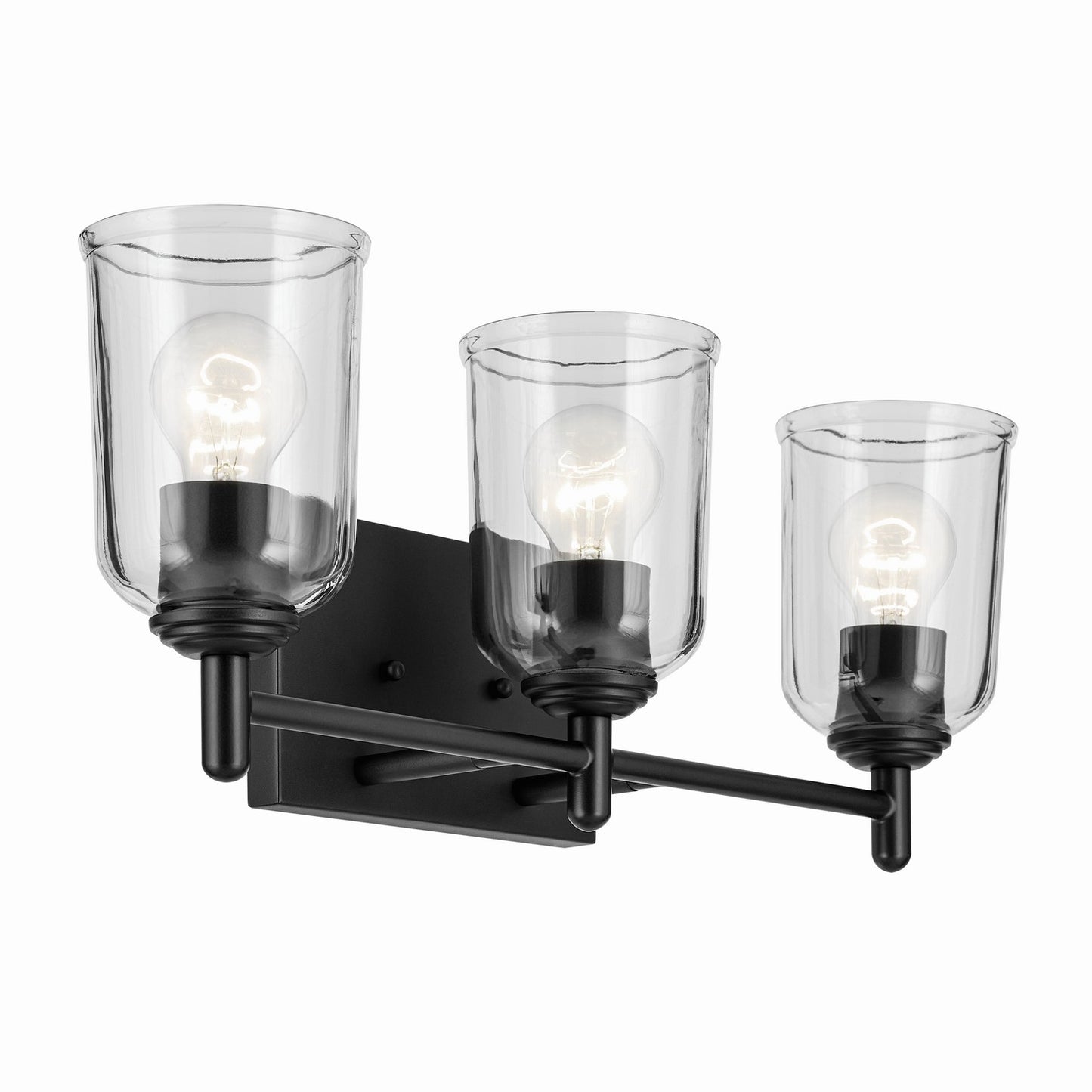 Shailene Three Light Bath in Black