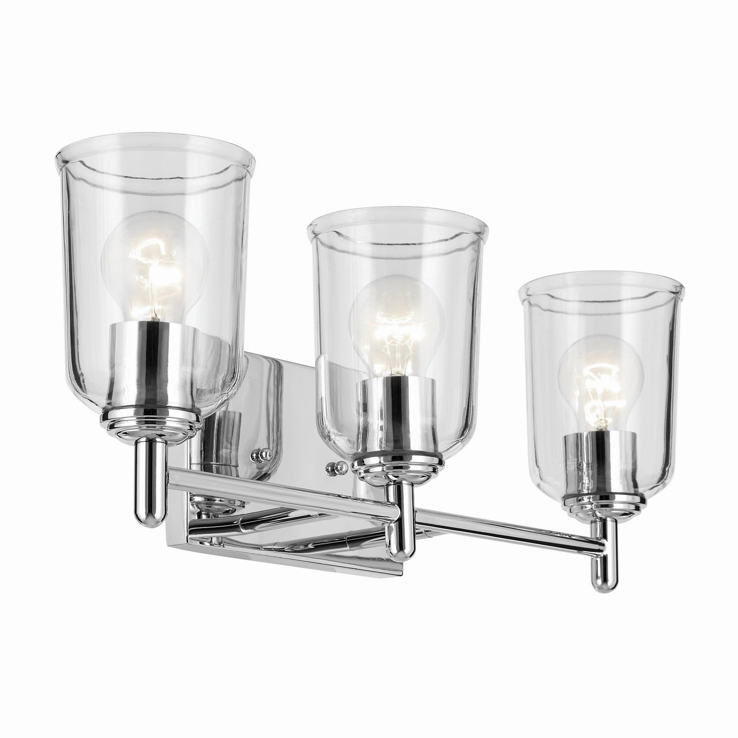 Shailene Three Light Bath in Chrome