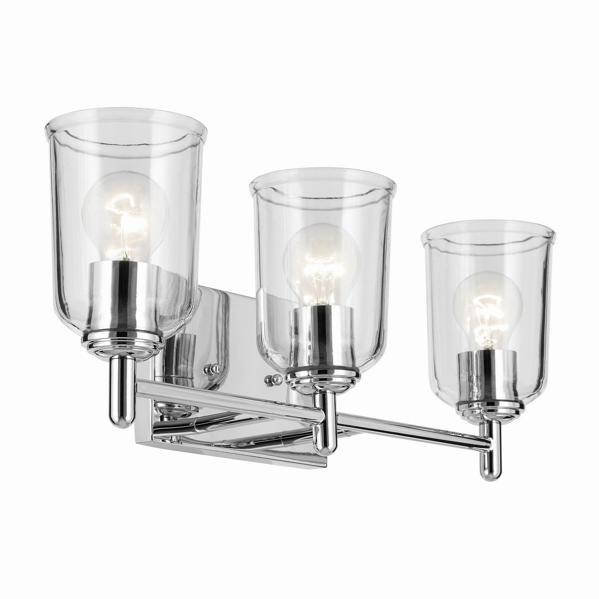 Shailene Three Light Bath in Chrome