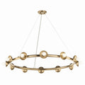 Palta 12 Light Chandelier in Champagne Bronze
