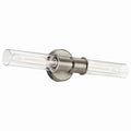 Aviv Two Light Wall Sconce in Brushed Nickel