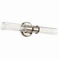Aviv Two Light Wall Sconce in Polished Nickel