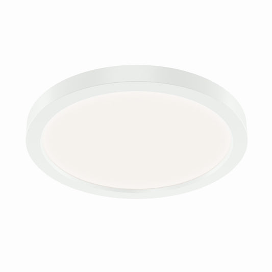 Ara LED Flush Mount in White