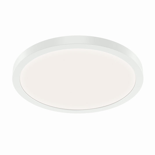 Ara LED Flush Mount in White