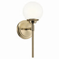 Benno One Light Wall Sconce in Champagne Bronze