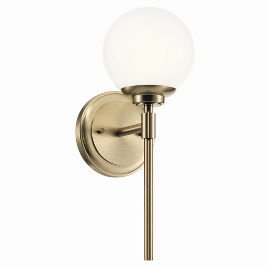 Benno One Light Wall Sconce in Champagne Bronze