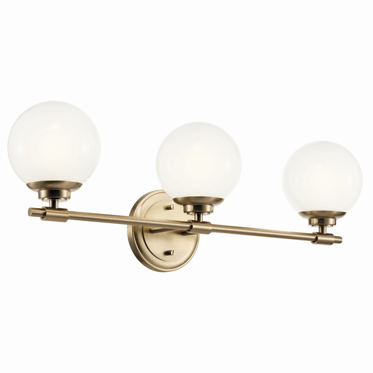 Benno Three Light Vanity in Champagne Bronze