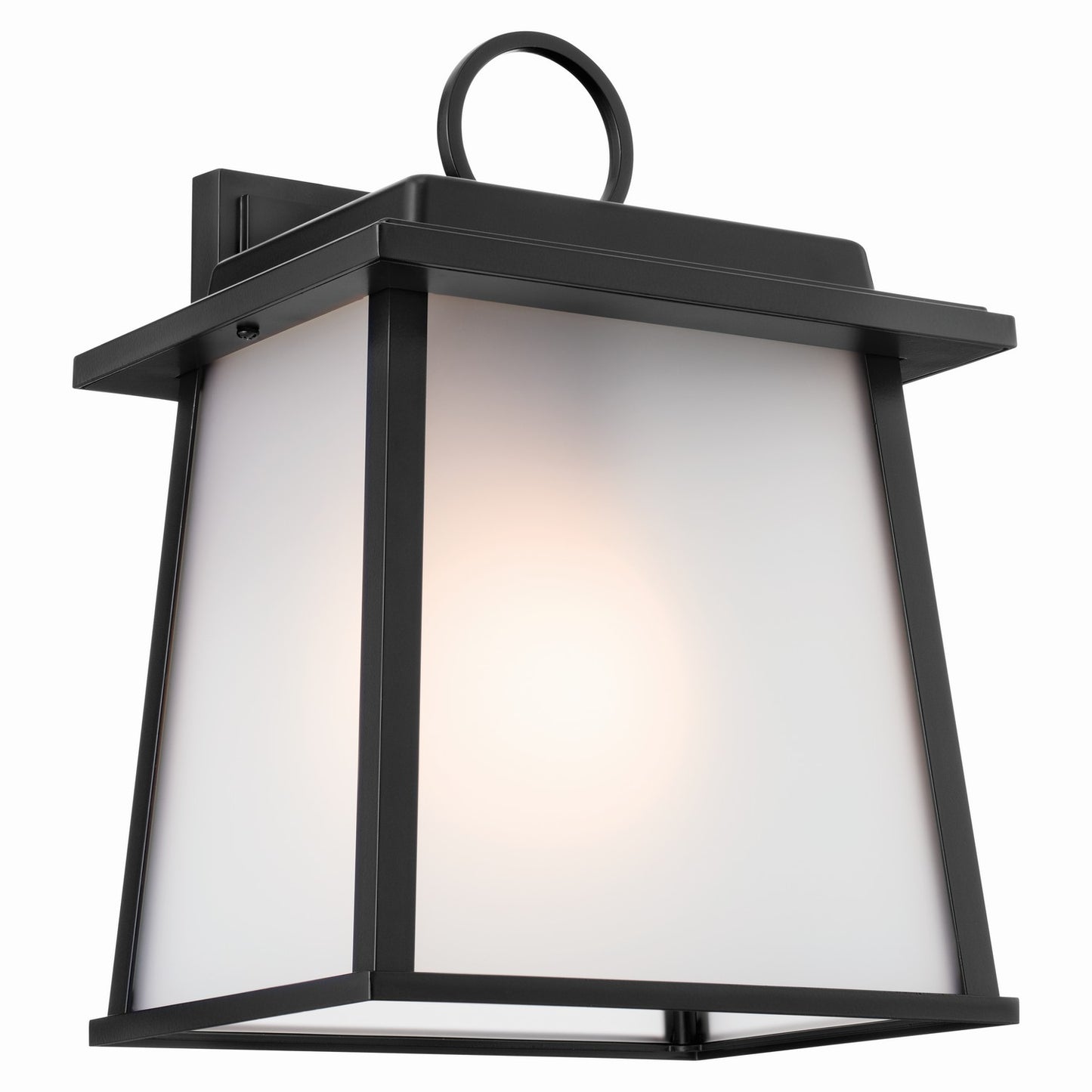 Noward One Light Outdoor Wall Mount in Black