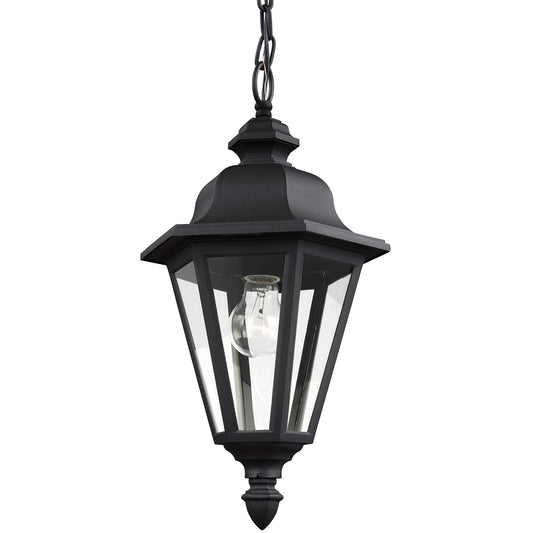 Generation Lighting - 6025-12 - One Light Outdoor Pendant - Brentwood - Black
