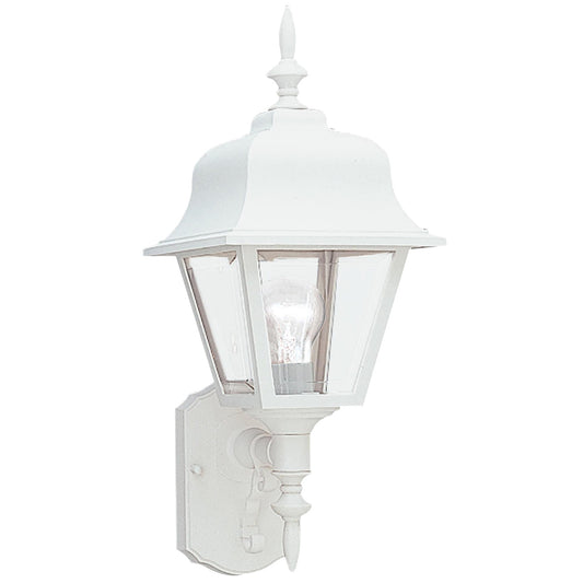 Generation Lighting - 8765-15 - One Light Outdoor Wall Lantern - Polycarbonate Outdoor - White