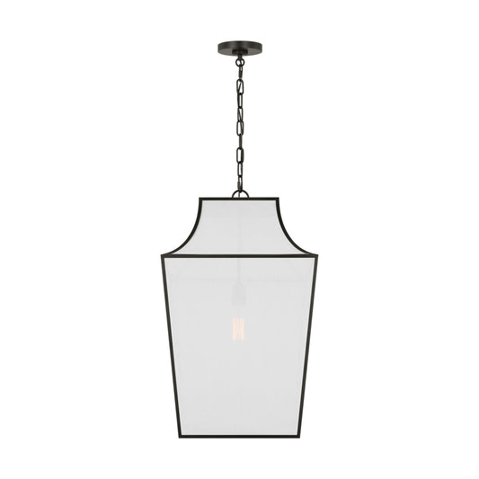 Arnio One Light Pendant in Aged Iron