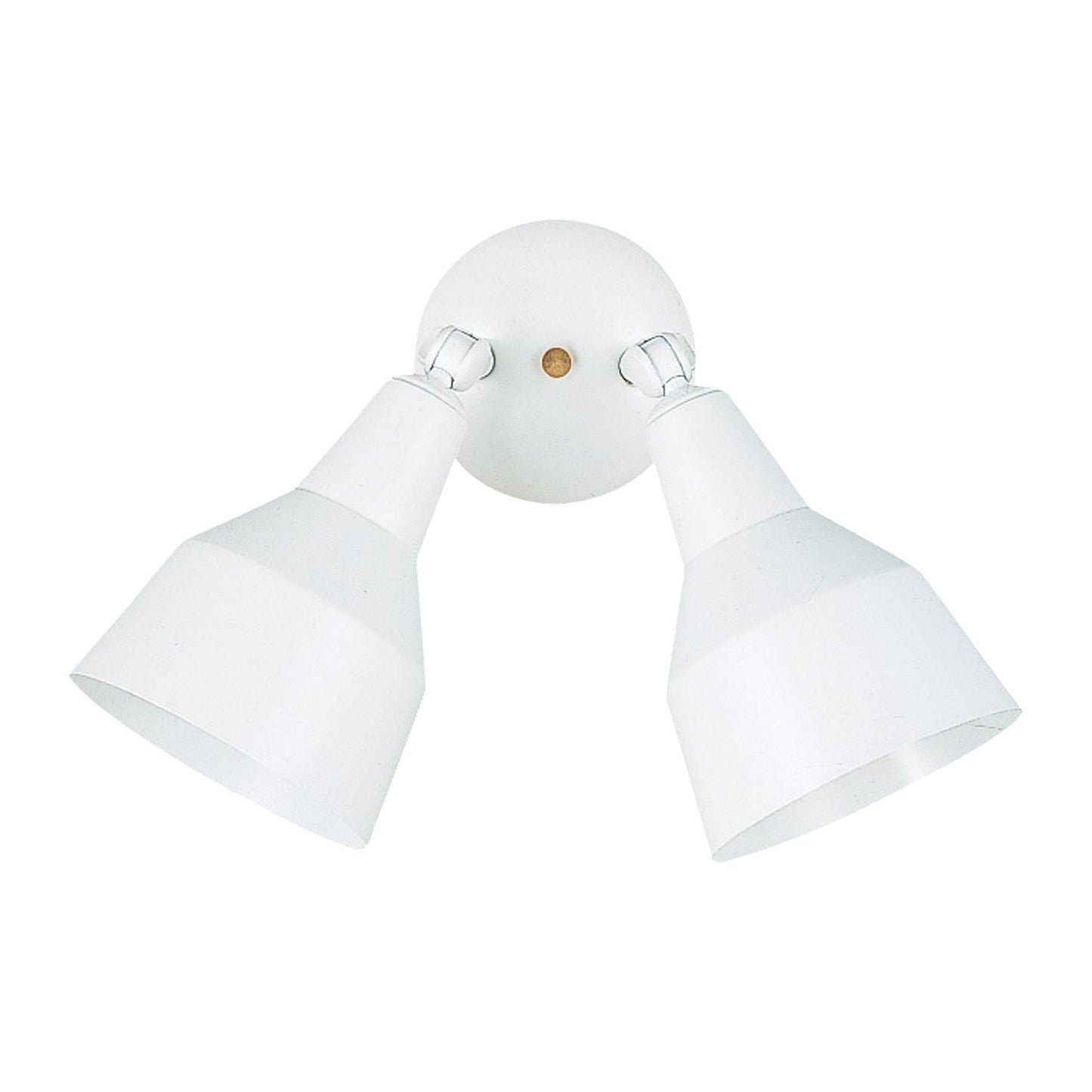 Flood Light Two Light Flood Light in White