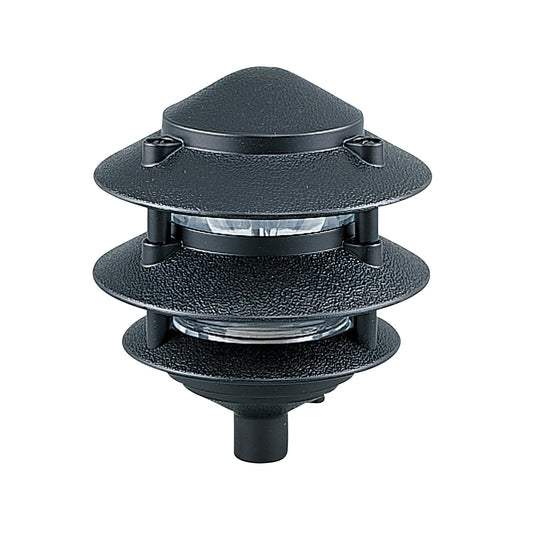 Landscape Lighting One Light Outdoor Path Light in Black